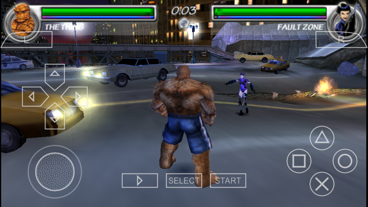 download game fighting psp android